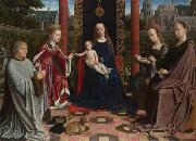 Gerard David The Mystic Marriage of St Catherine (mk08) china oil painting reproduction